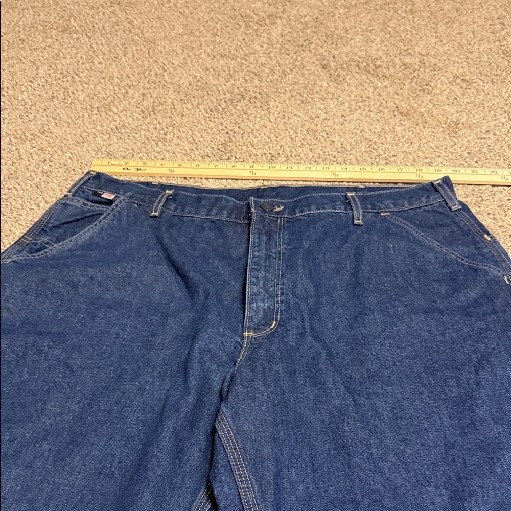 Carhartt FR 2112 (cat 2) Jean size 42 X 32 dark blue Fire Resistant - Picture 6 of 8